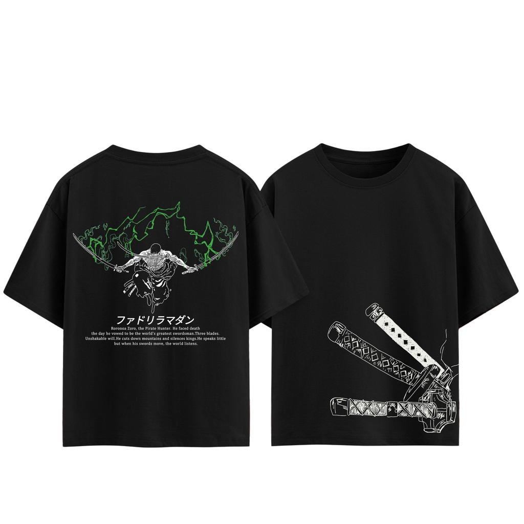 Anime One Piece 2D Printed T-shirt Men Women Summer Cotton Clothing Fashion Breathable Anime Fans Short Sleeve Top