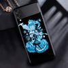 Чехол для Samsung Galaxy Z Flip 3 4 5G черный жесткий корпус для ПК Z Flip4 роскошный сегментированный чехол аниме Genshin Impact Cool