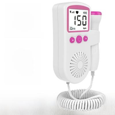 Фетальный допплер, монитор сердечного ритма ребенка, пренатальный прослушиватель сердца для домашнего использования, портативный монитор сердечного ритма беременности с ЖК-дисплеем
