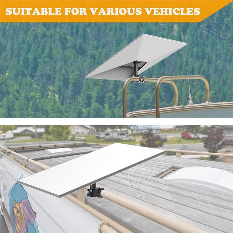 For Starlink Gen 3 Rv Ladder Mount,Roof Rack Mount,Pole Clamp Mount For Pole/Yacht/Camper,For Starlink Gen 3 Mount Kit-A87Q