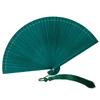 Chinese Style Solid Color Bamboo Fan Exquisite Elegant Handheld Fans  Hanfu Accessories