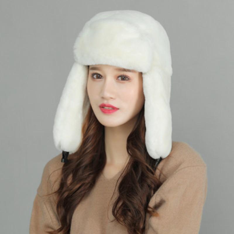 Шапка Thunderbolt женская милая зимняя теплая утолщенная защита ушей хлопковая шапка мужская ветрозащитная теплая плюшевая