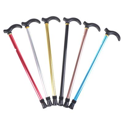 Регулируемая трость, 2 секции, устойчивый противоскользящий костыль, походная трость для стариков