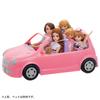 Takara Tomy Everyone Out Family Car Pretend Play Toy for Ages 3 and Up Licca-chan LF-04 Licca-chan Dress-Up