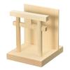 Sunmany Authentic Wooden Amulet Simple Shinto Made In Freestanding Shinto Amulet Torii Gate Modern Red Torii Gate Simple Shinto Protection from
