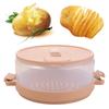 Microwave Baked Bacon Potato Box Reusable Potato Cooker Potatoes Bake Steamer  Good Helper