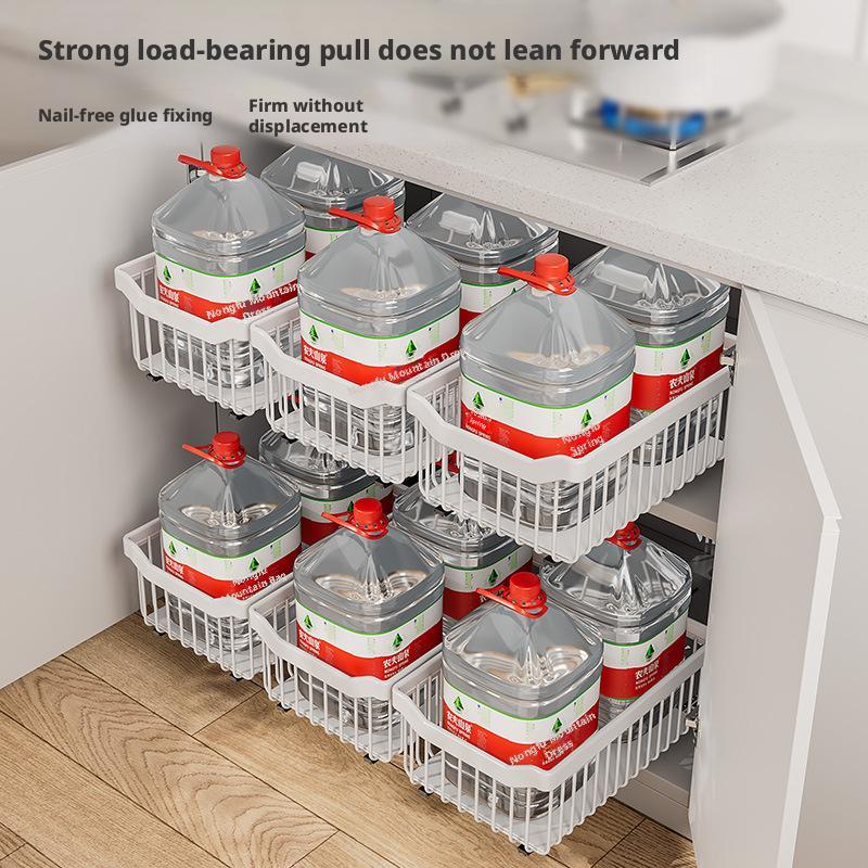 Органайзеры под раковину Выдвижная полка Шкафчик для лекарств Многоярусная корзина для хранения Кухонные миски для приправ Держатель ящика Коробка для хранения