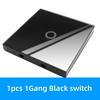 433mhz rf Wireless Touch Button Switch Glass Wall Panel on Off Remote Control Switch Work with Receiver ,for Home Appliance