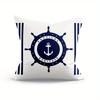 Nautical Heritage Sailor Themed Pillow Covers Pattern Cushion Cover Suitable For Sofa Bedroom Car Pillow Cover