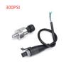 DC 5V 1/8NPT Датчик давления Датчик передатчика Нержавеющая сталь Масло Воздух Вода 15/30/60/80/100/150/200/300/500/1000/1600Psi