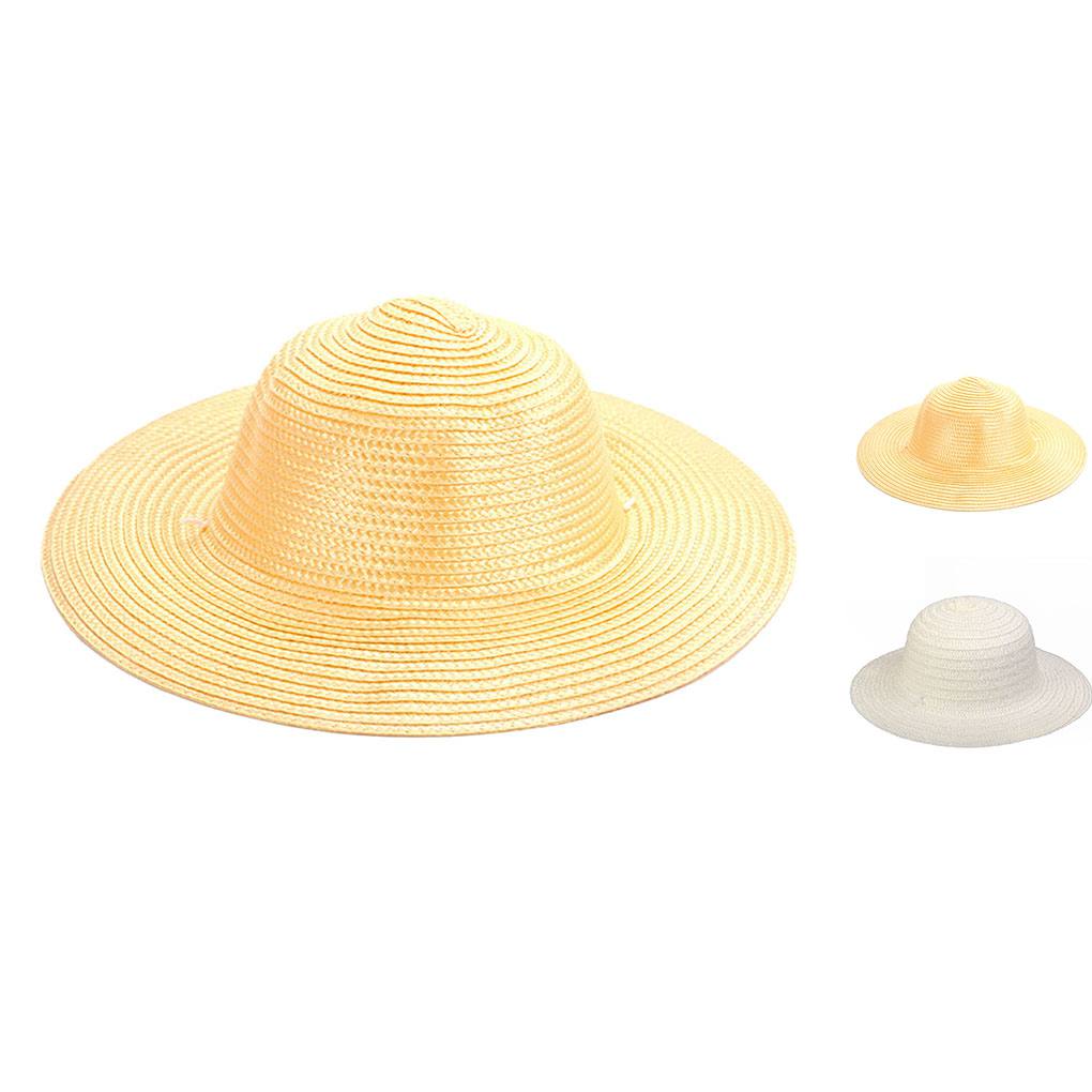 Раскрашивание Шляпа Соломенные шляпы Сделай сам Кепка Пляжная шляпа от солнца Искусство Детский сад Дети