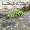 10cm 33g Floating Jointed Mouse Fishing Lure with Spinning Blade, Realistic Topwater Hard Bait Treble Hooks for Bass Freshwater Fishing