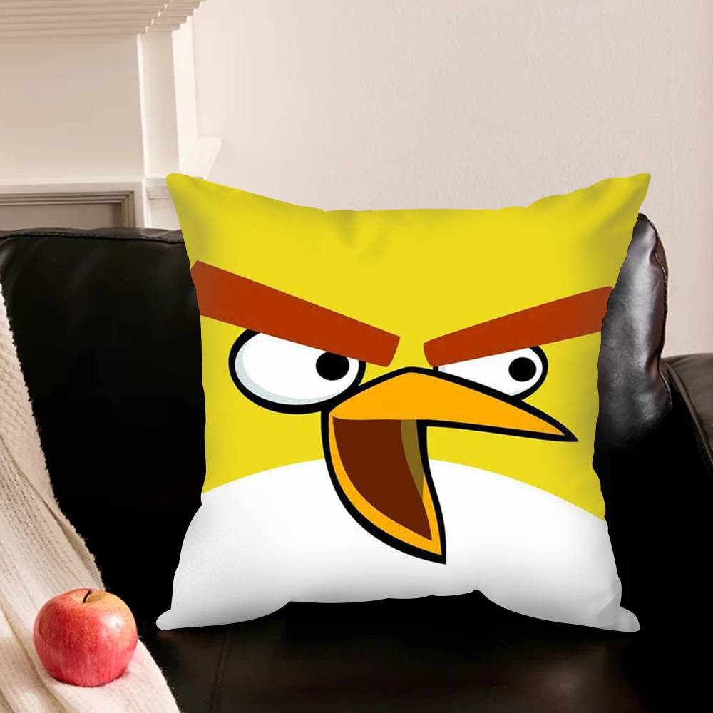 B-Bird Game A-Angry-Y B-Bird-S Pillowcase Living Room Sofa Cushion Cover Bedroom Room Bed Pillow Cover Home Decoration