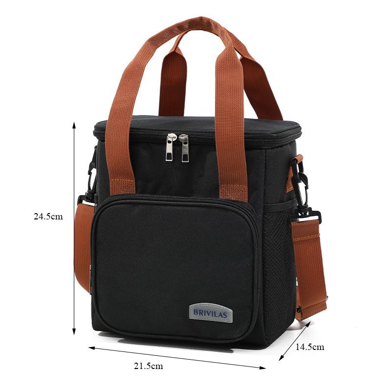 Портативная термосумка для холодильника для обеда, прочная сумка для хранения еды для пикника, термосумка для улицы, большая сумка для льда, изолированная коробка, сумка для напитков на плечо