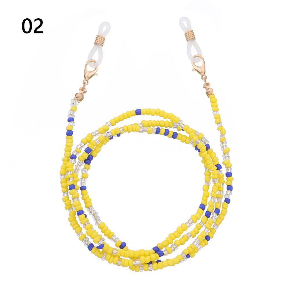 Разноцветные цепочки для очков, бусины, цепочки для масок, держатель для очков, ремешок, цепочки для очков, ремешок для маски из бисера