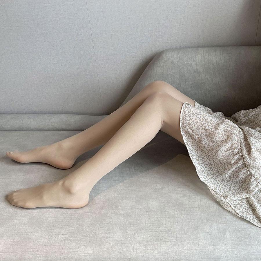 Women's silk stockings, solid color, ultra-thin anti hook, light leg artifact, sexy silk stockings, pantyhose