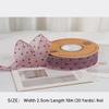 Polka Dots Print Polka Dots Ribbon Party Decoration Chiffon Lace Ribbon Flower Tie Ribbon  Gift