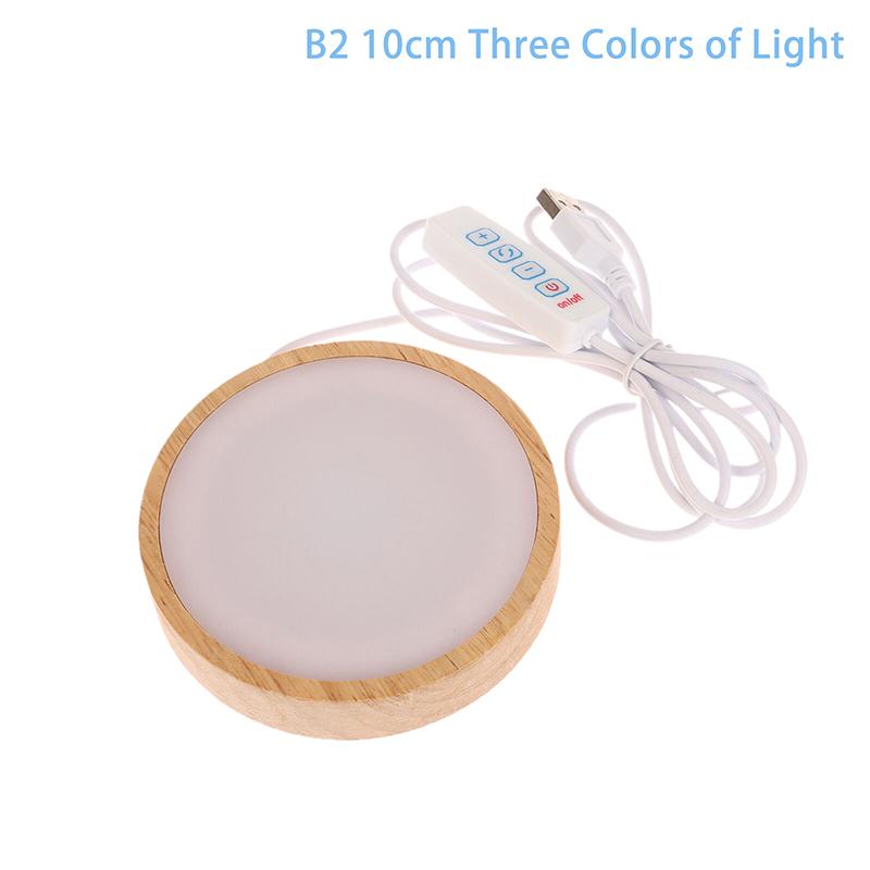 Светодиодный ночник круглый квадратный деревянный основание настольный деревянный ночник держатель бук дерево светодиодный светильник основание для хрустального шара