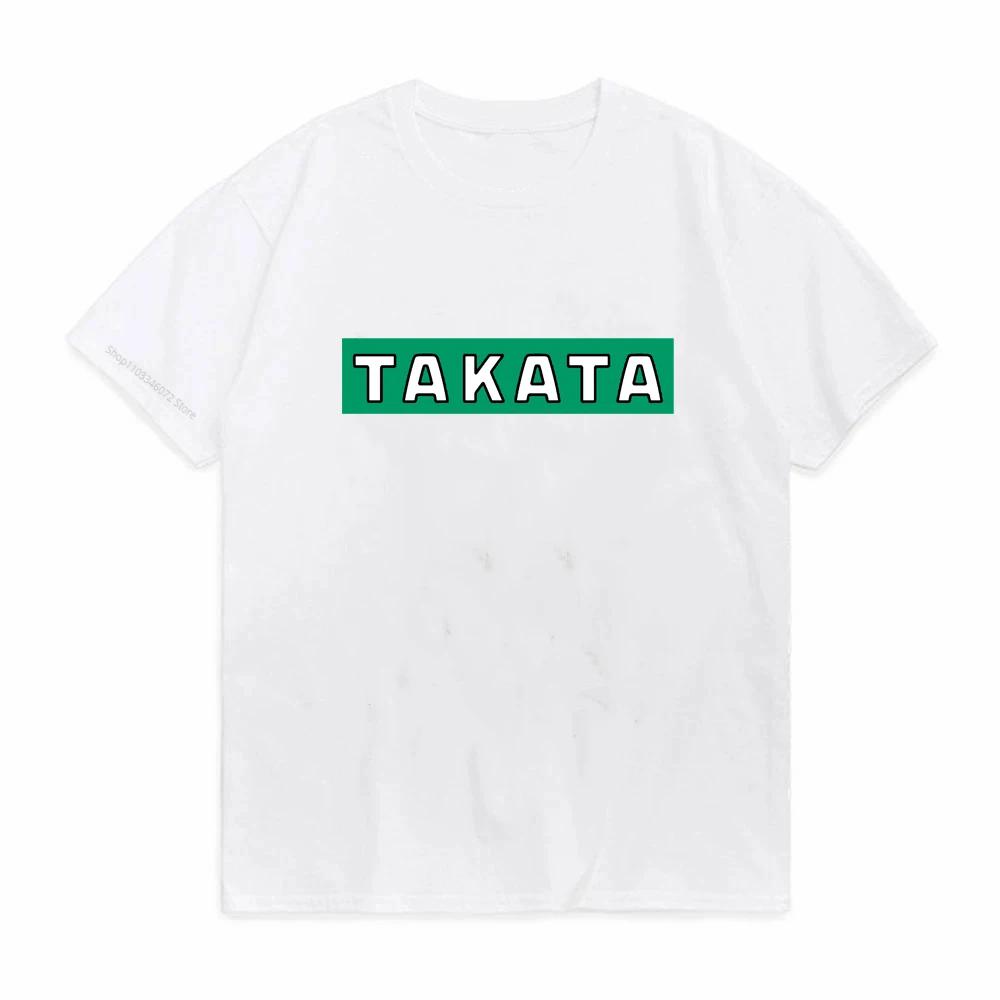 Summer Takata Racing T Shirt Tshirts Unisex Fashion Short Sleeve Cotton Oneck Takata Tshirt Cool Summer Short Sleeve Top Tee