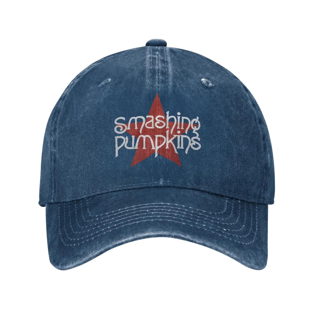 The Smashing Pumpkins Rock Band Trucker Hats Outfits for Unisex Baseball Cap Headwear Snapback Caps Adjustable