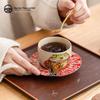 Большая керамическая чайная чашка в китайском стиле, ручная роспись - Персональная ручная чашка для дегустации чая