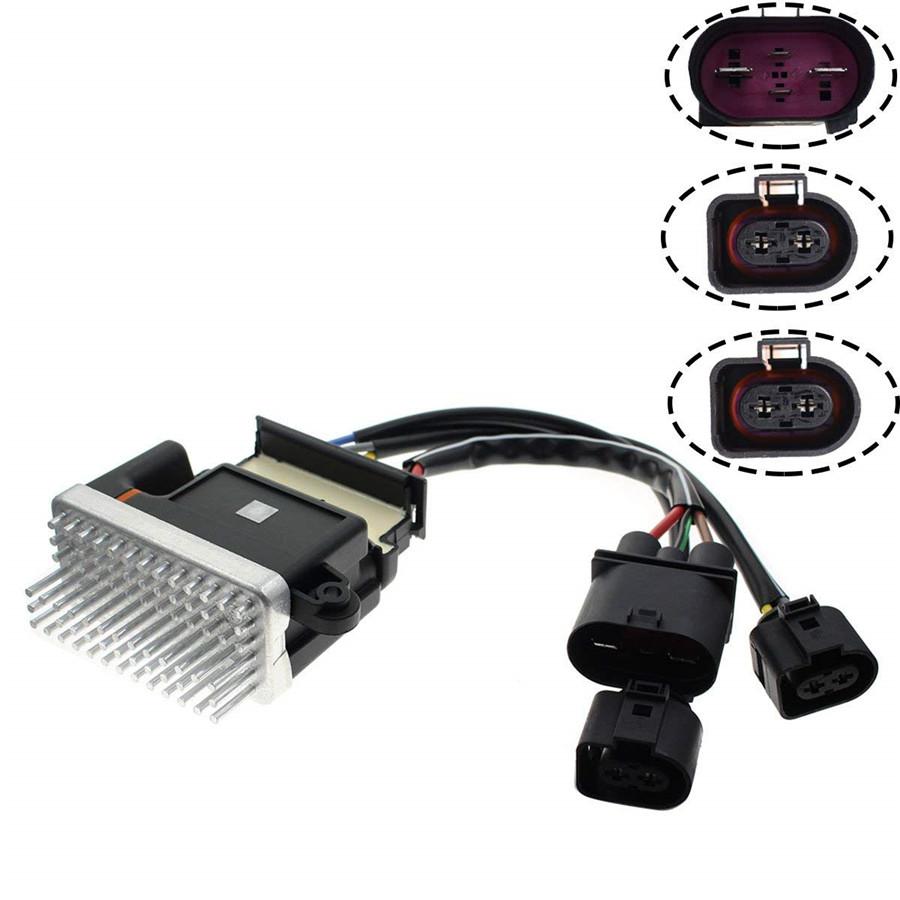 1PC Engine Cooling Fan Control Module Part 8K0959501G Auto Car Accessories