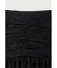 IROWOMEN Hibiscus Net Stitch Shirring Skirt Iokaa26102Bkx
