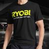 ЭЛЕКТРОИНСТРУМЕНТЫ RYOBI Логотип Активная Футболка Смешная Размер от S до 5XL