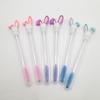 Multicolor Rabbit Ears Mascara Brush Round Comb Teeth Glitter Mascara Wand  Eyelash Combing Tools