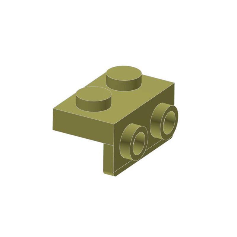 50 шт. 99781 Кронштейн 1x2 - 1x2 Кирпичи Коллекции Оптовые Модульные GBC Игрушки Для Технического Набора MOC Строительные Блоки Совместимые