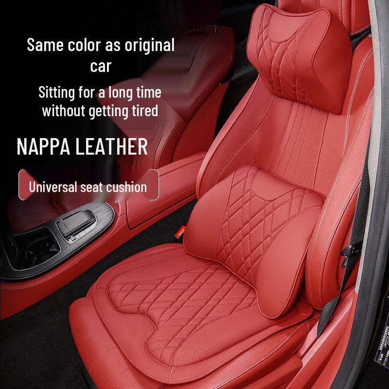 Premium Lumbar Support Seat Cushion for BMW 3, 5, 7 Series, X1, X3, X5, X6, X7 - Waist Protection Pillow