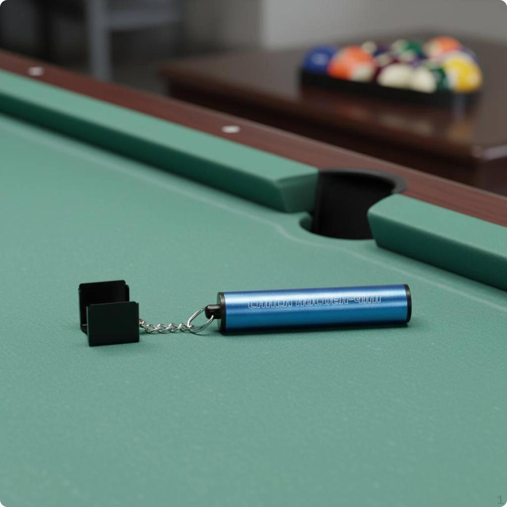 Portable Pool Chalk Holder MultiFunctional Billiard Multiuse Sports Accessory for Game