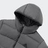 adidas Мужская пуховая куртка темно-серая JW6776