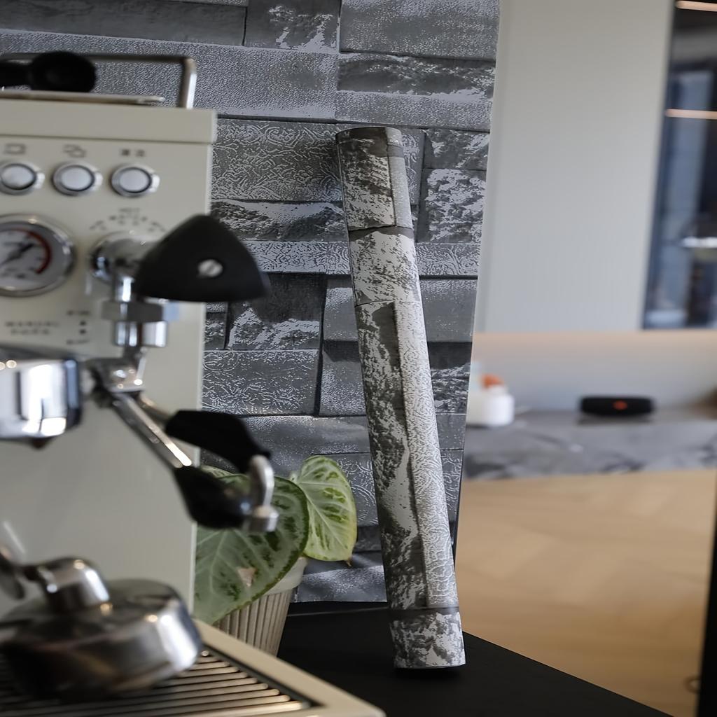 Самоклеящаяся 3D наклейка на стену под кирпич, ПВХ, водоотталкивающая, съемная, стикер под каменную стену для гостиной, столовой, дизайн под серый кирпич
