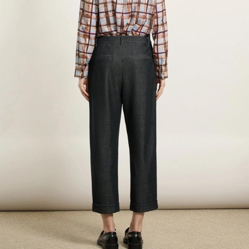 Bcbg Pintuck Roll Up Pants B5f8p337