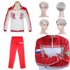 Fashionable And Attractive Yuri!!! On Ice Viktor Nikiforov Cosplay Sportswear Set