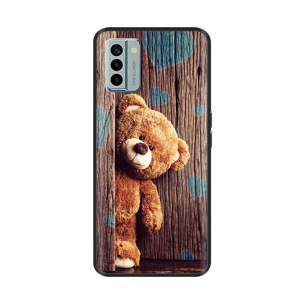 Чехол для Nokia G22 NokiaG22 Крутой Силиконовый ТПУ Защитный Корпус Расписная Мягкая Задняя Крышка для Nokia G22 2023 G 22 4G Черный Бампер