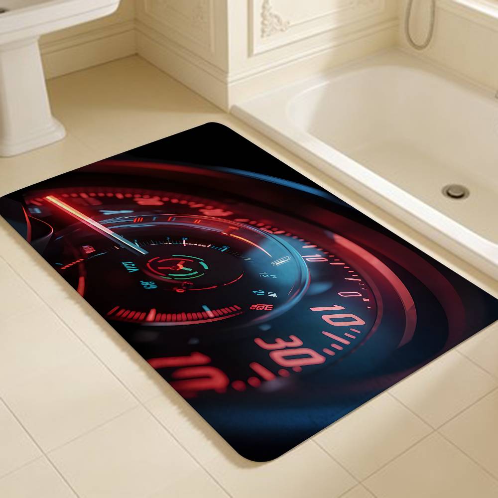 Car Racing Dashboard Area Entrance Door Mat Nordic Style Home Doormat Bathroom-Toilet Mats Bedroom Hotel Decor Mat