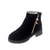 Women Snow Boots Warm Short Fur Plush Winter Ankle Boots Plus Size Ladies Shoes Female Zip Comfort Warm Shoes Footwear568