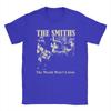 Unisexs TShirt The Smiths Crazy Cotton Tee Shirt Short Sleeve T Shirt Round Collar Clothes Plus Size
