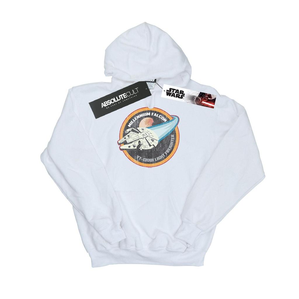 Star Wars Boys Millennium Falcon Badge Hoodie