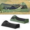 Single Person Poping Tent with Phone Holder Breathable Gnats Net Portable Lightweight Tent Easy Setup Outdoor Camping Hiking Sleeping Bag Bed