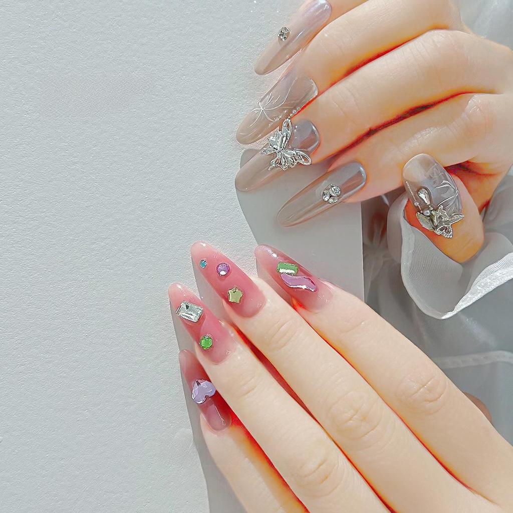 10 Мини-леденцов в виде бриллиантов: Маленькие, с заостренным дном, прямоугольные стеклянные украшения для нейл-арта 4x6