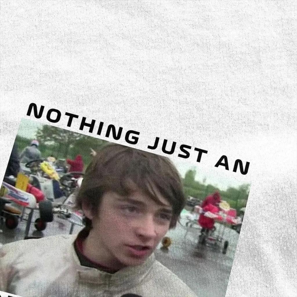 Потрясающие футболки Just An Inchident Charles Leclerc для мужчин и женщин, чистые футболки, одежда с принтом