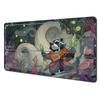 Cute Fantasy Mage Cat Mouse Pad Waterproof Nonslip Retro Medieval Castle Art Mousepad Computer Gaming Mousepad
