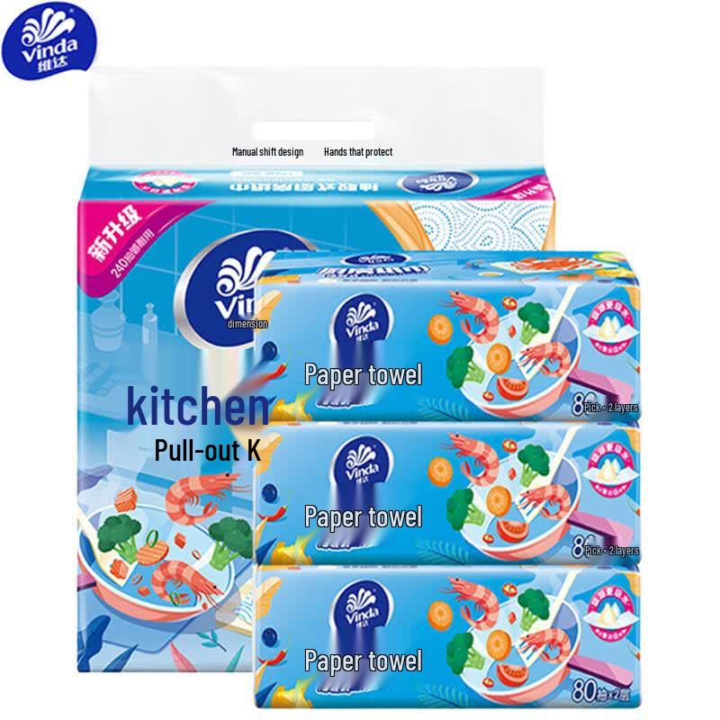 Tempo Pocket Tissues & Kitchen Paper Towels Set