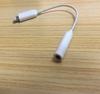 White Lightning To 35mm Headphone Jack Adapter Cable For Iphone 7  7 Plus