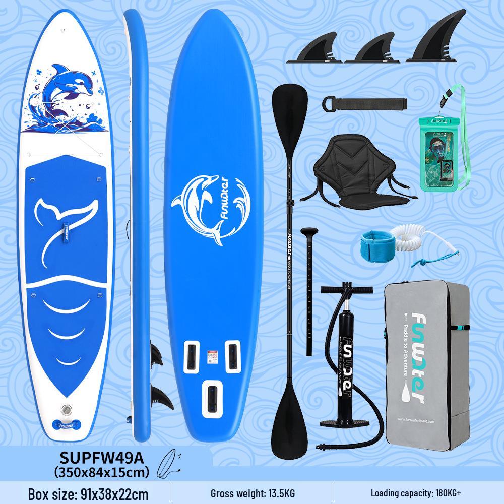 Надувная доска SUP - доска для серфинга Koi Design для начинающих