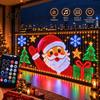 Led Curtain Lights USB Smart Light App Remote Controlled RGB LED String Lamp Decor Fairy Window Wall Hanging Light for Indoor Outdoor Christmas