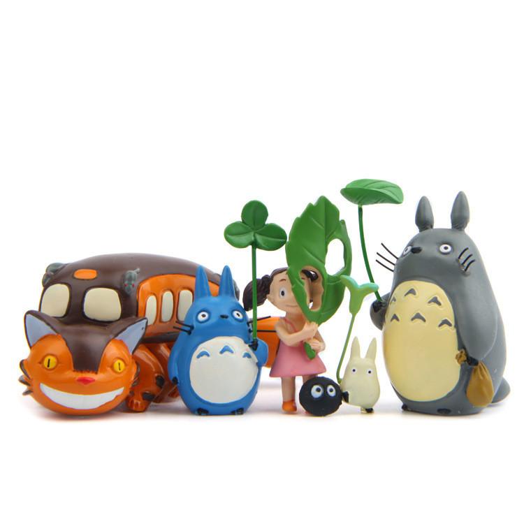 Totoro Themed Synthetic Resin Garden Miniatures For Home Office And Party Decor